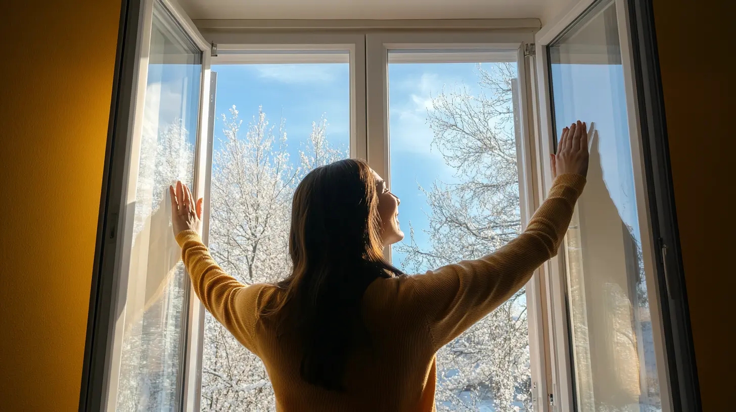 Wohnraumlüftung winter Lüften GLT