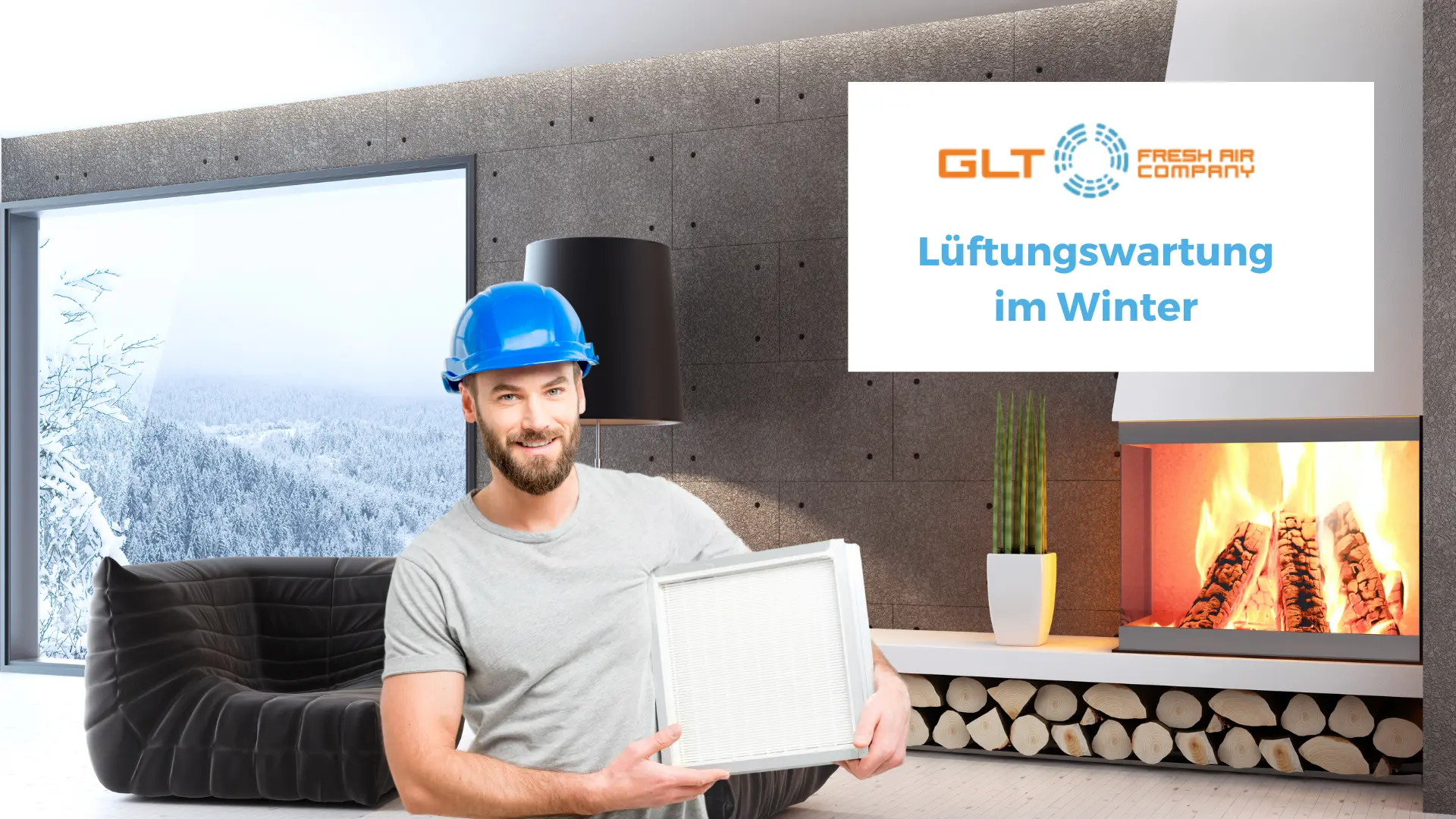 Lüftungswartung im Winter GLT